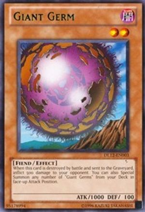 Giant Germ (Green) (DL12-EN003) - Duelist League Promo Unlimited