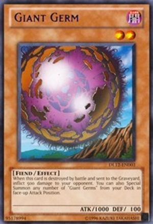 Giant Germ (Purple) (DL12-EN003) - Duelist League Promo Unlimited