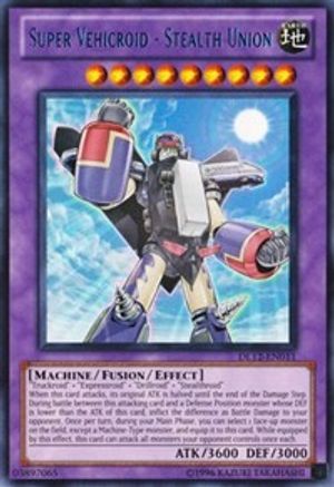 Super Vehicroid - Stealth Union (Blue) (DL12-EN011) - Duelist League Promo Unlimited