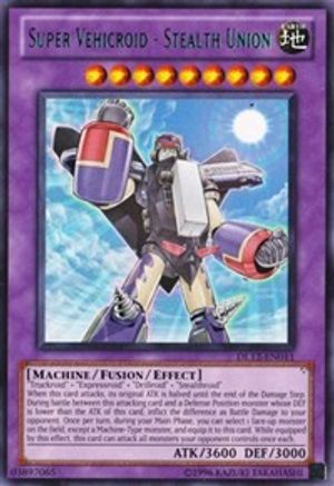 Super Vehicroid - Stealth Union (Green) (DL12-EN011) - Duelist League Promo Unlimited