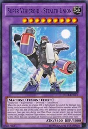 Super Vehicroid - Stealth Union (Purple) (DL12-EN011) - Duelist League Promo Unlimited