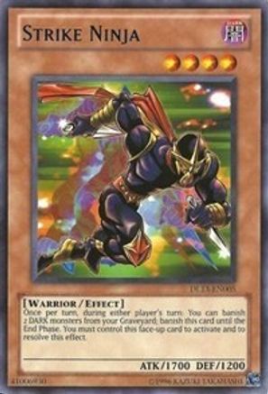 Strike Ninja (Blue) (DL13-EN005) - Duelist League Promo Unlimited