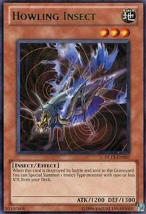 Howling Insect (Green) (DL13-EN007) - Duelist League Promo Unlimited