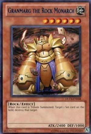 Granmarg the Rock Monarch (Blue) (DL13-EN008) - Duelist League Promo Unlimited