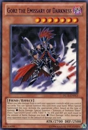 Gorz the Emissary of Darkness (Purple) (DL13-EN013) - Duelist League Promo Unlimited