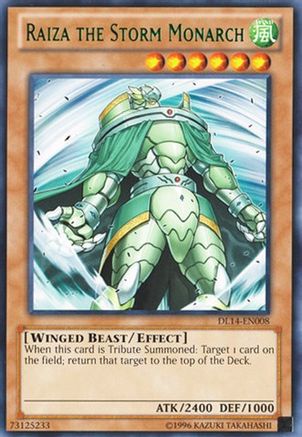 Raiza the Storm Monarch (Green) (DL14-EN008) - Duelist League Promo Unlimited