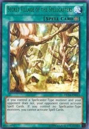 Secret Village of the Spellcasters (Green) (DL14-EN013) - Duelist League Promo Unlimited