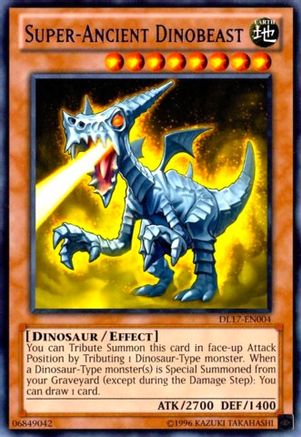 Super-Ancient Dinobeast (Blue) (DL17-EN004) - Duelist League Promo Unlimited