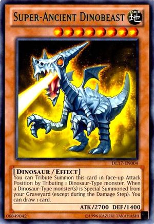 Super-Ancient Dinobeast (Green) (DL17-EN004) - Duelist League Promo Unlimited