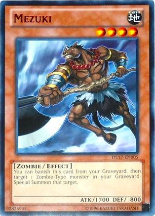 Mezuki (Red) (DL17-EN005) - Duelist League Promo Unlimited