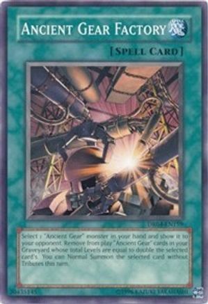 Ancient Gear Factory - DR04-EN159 - Dark Revelation Volume 4 Unlimited