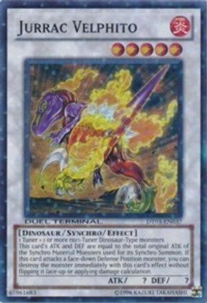 Jurrac Velphito (DT03-EN037) - Duel Terminal 3 Limited