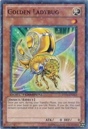 Golden Ladybug (DT03-EN053) - Duel Terminal 3 Limited