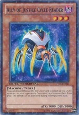 Ally of Justice Cycle Reader - DT03-EN080 - Duel Terminal 3 Limited