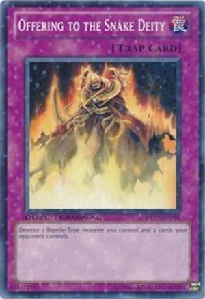 Offering to the Snake Deity (DT03-EN096) - Duel Terminal 3 Limited