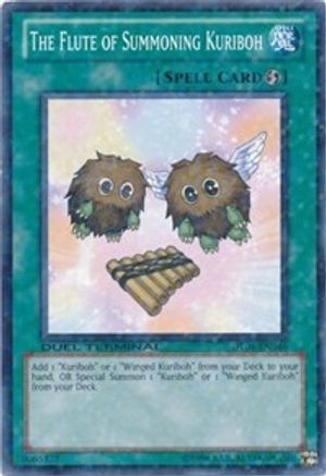 The Flute of Summoning Kuriboh (DT04-EN046) - Duel Terminal 4 Limited