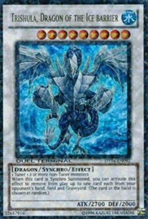 Trishula, Dragon of the Ice Barrier (DT04-EN092) - Duel Terminal 4 Limited