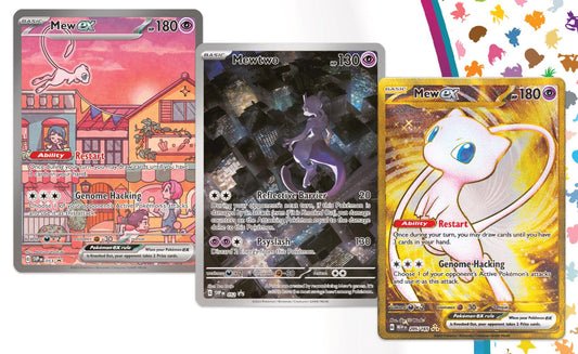 Pokemon 151 Ultra Premium Collection Promo Set (Mew, Mewtwo) (w)