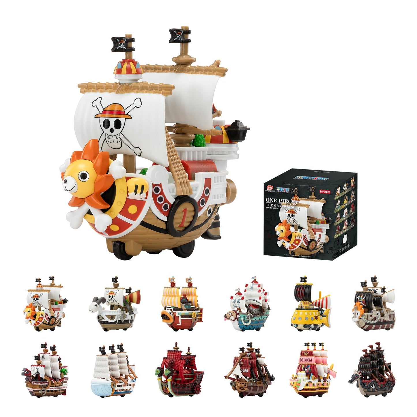 One Piece The Grand Line Series Vehicles Blind Box (Random)