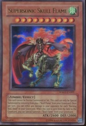 Supersonic Skull Flame (WB01-EN001) - Yu-Gi-Oh! 5D's Wheelie Breakers Promotional Cards Unlimited