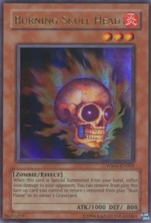 Burning Skull Head - WB01-EN003 - Yu-Gi-Oh! 5D's Wheelie Breakers Promotional Cards Unlimited