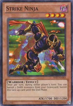 Strike Ninja (Starfoil) (BATT-EN003) - Battle Pack Tournament Prize Cards Limited