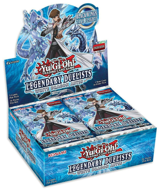 Yugioh Legendary Duelists White Dragon Abyss LED3 1st Edition Booster Box