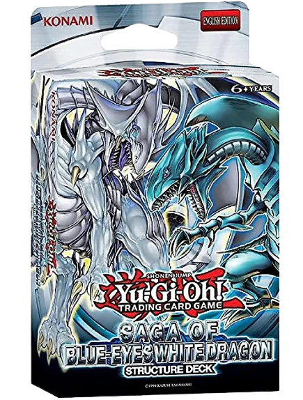 [CLEARANCE] Yugioh Blue Eyes White Saga Unlimited Structure Deck