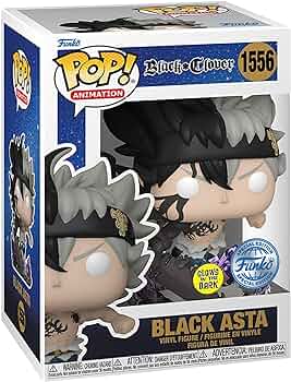 POP - Black Clover Black Asta EE Glow in the Dark #1556