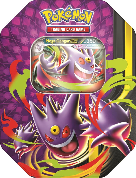 POKEMON Mega Moonlit Tin Mega Gengar
