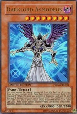 Darklord Asmodeus (YCSW-EN001) - Yu-Gi-Oh! Championship Series Prize Cards