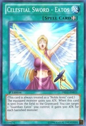 Celestial Sword - Eatos (DRLG-EN011) - Dragons of Legend 1st Edition
