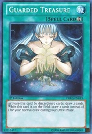 Guarded Treasure (DRLG-EN013) - Dragons of Legend 1st Edition