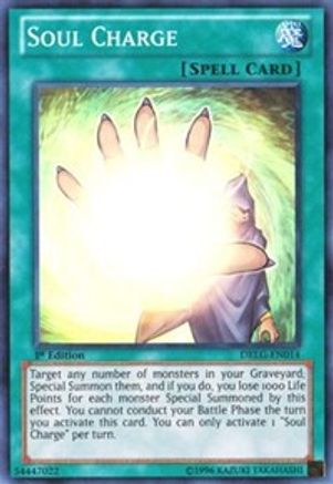 Soul Charge (DRLG-EN014) - Dragons of Legend 1st Edition