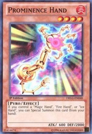 Prominence Hand (DRLG-EN048) - Dragons of Legend 1st Edition