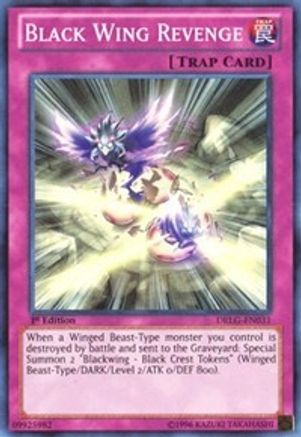 Black Wing Revenge (DRLG-EN031) - Dragons of Legend 1st Edition