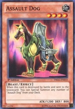 Assault Dog (DRLG-EN033) - Dragons of Legend 1st Edition