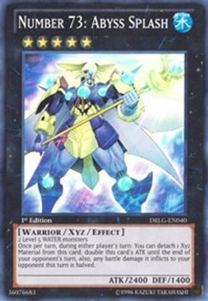 Number 73: Abyss Splash (DRLG-EN040) - Dragons of Legend 1st Edition