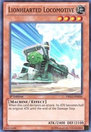 Lionhearted Locomotive (DRLG-EN036) - Dragons of Legend 1st Edition