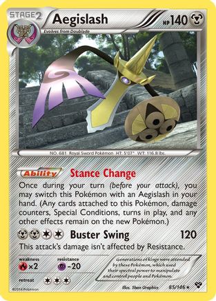 Aegislash 85/146 - XY