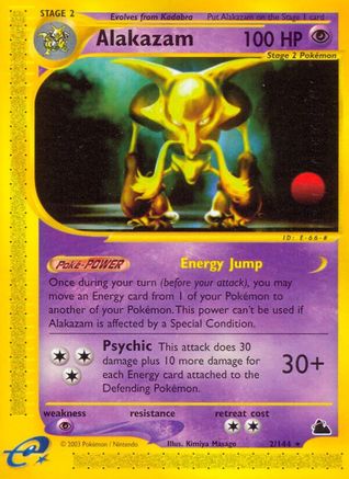 Alakazam - 2/144 - Skyridge Reverse Holofoil