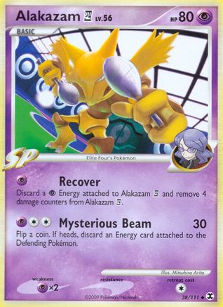 Alakazam E4 38/111 - Rising Rivals Reverse Holofoil