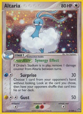 Altaria - 2/108 - Power Keepers Reverse Holofoil