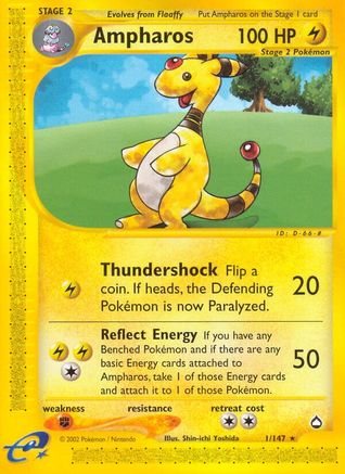 Ampharos 1/147 - Aquapolis