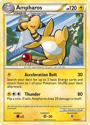 Ampharos 14/123 - HeartGold & SoulSilver