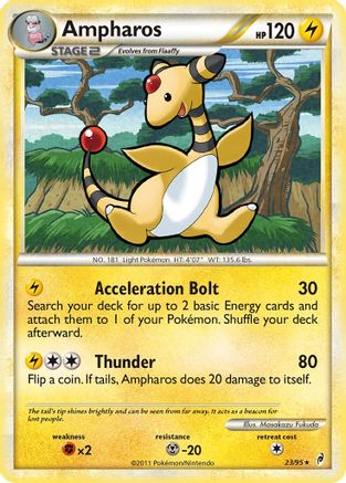 Ampharos 23/95 - Call of Legends Reverse Holofoil