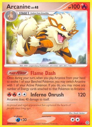 Arcanine 22/132 - Secret Wonders