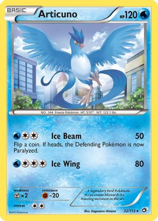 Articuno 32/113 - Legendary Treasures Holofoil