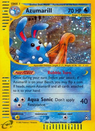 Azumarill H4/147 - Aquapolis Holofoil