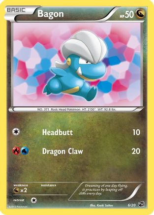 Bagon 6/20 - Dragon Vault Holofoil